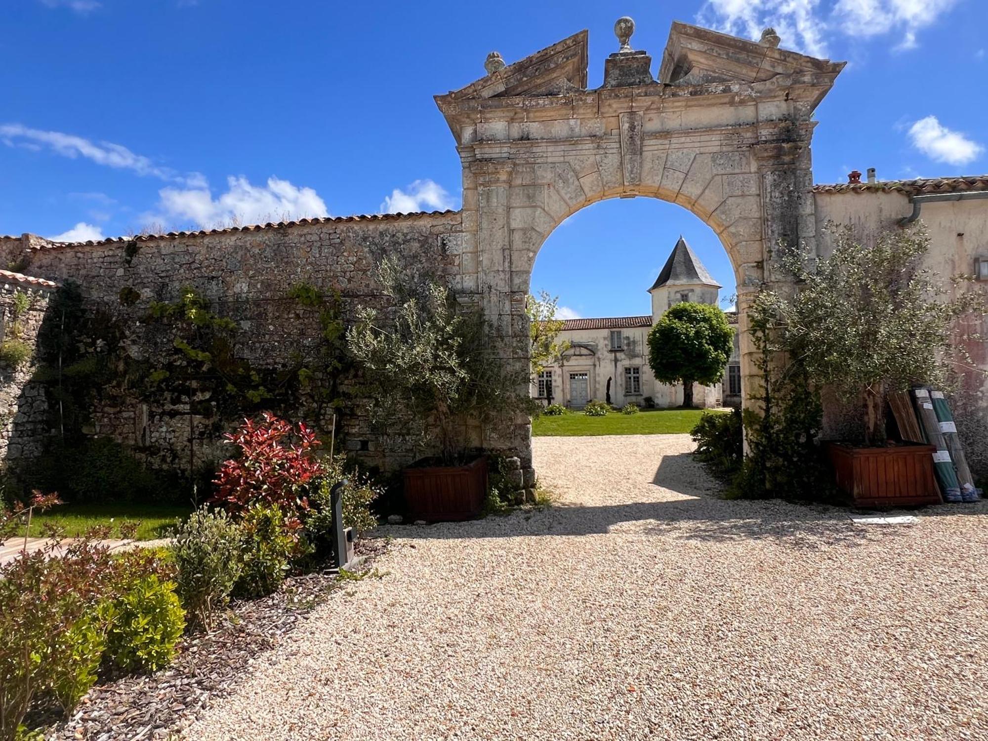 Chateau De Feusse Saint-Just-Luzac エクステリア 写真